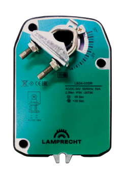 Электроприводы для воздушных и водяных клапанов LAMPRECHT LB24-05SR-U